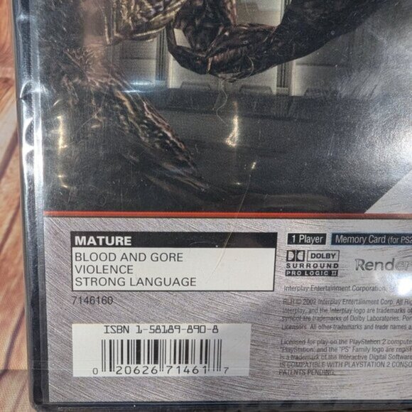 RLH Run Like Hell - Sony PlayStation 2, 2002 [NEW SEALED] - Picture 7 of 9